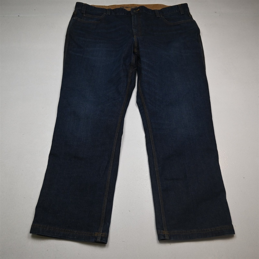 Duluth 48x32 Ballroom Relaxed 20207C Dark Rinse Flex‎ Denim Mens Jeans